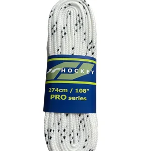 Stringhe in cotone per pattini JR HOCKEY PRO SERIES 12 mm – Stringhe da hockey resistenti